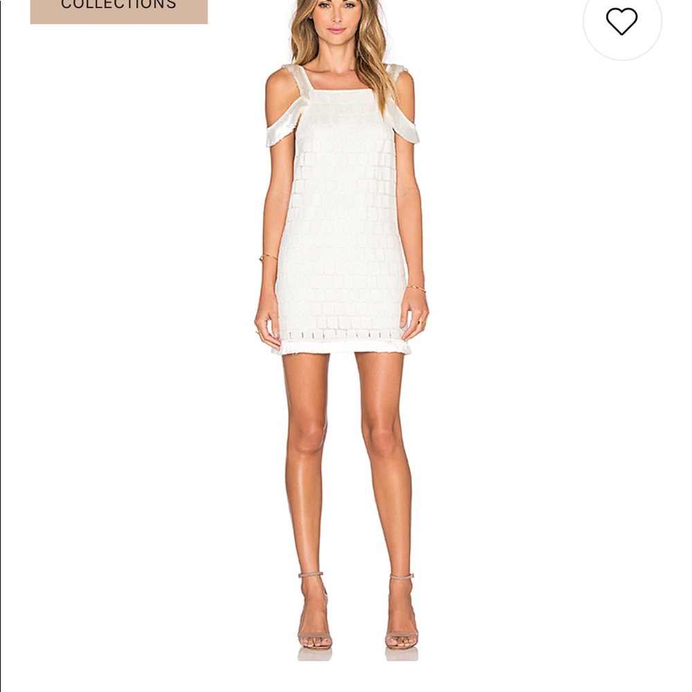 Alexis jasmine fringe dress